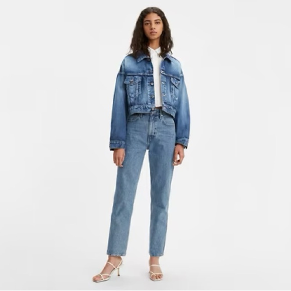LEVIS MADE AND CRAFTED COLUMN PANT JEANS 27 30 length